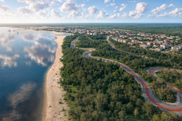Парк Прибрежный в Тарко Сале