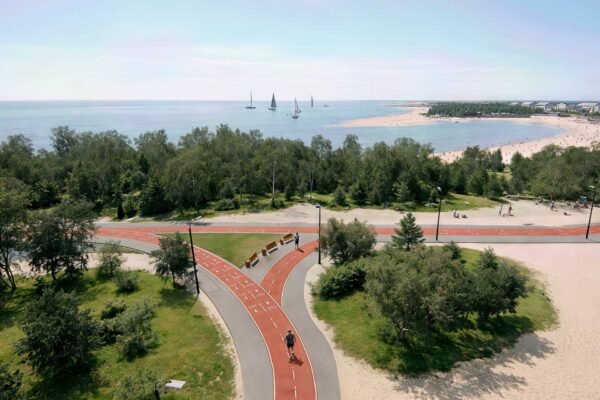 Парк Прибрежный в Тарко Сале